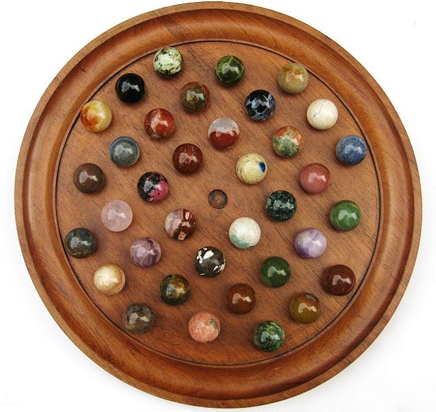 Board Game With Balls And Holes Science Trends