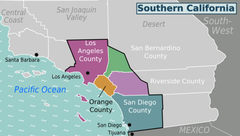 Map Of California Cities | Science Trends