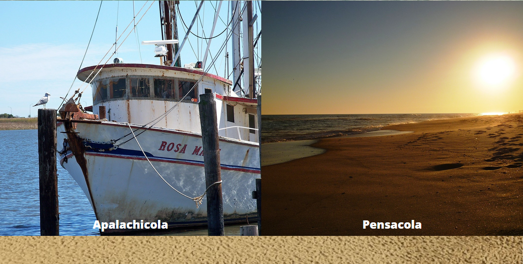 Map Of Florida Gulf Coast Panhandle - 151efd41 Florida 