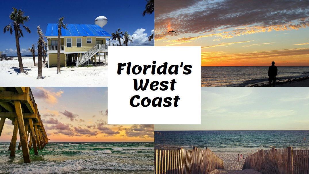 Map Of Florida West Coast: Cities And Beaches - Trends