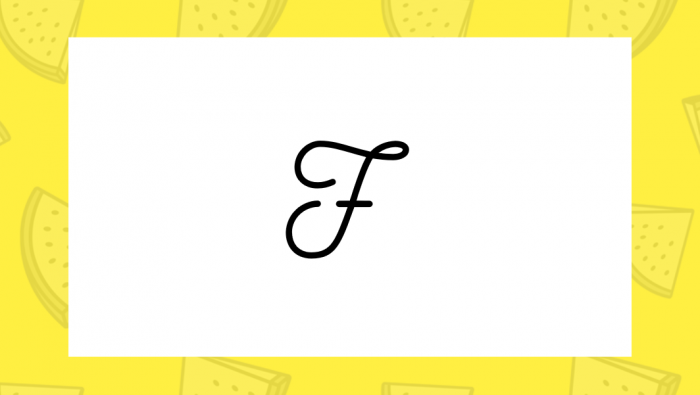 Cursive F Uppercase And Lowercase Science Trends