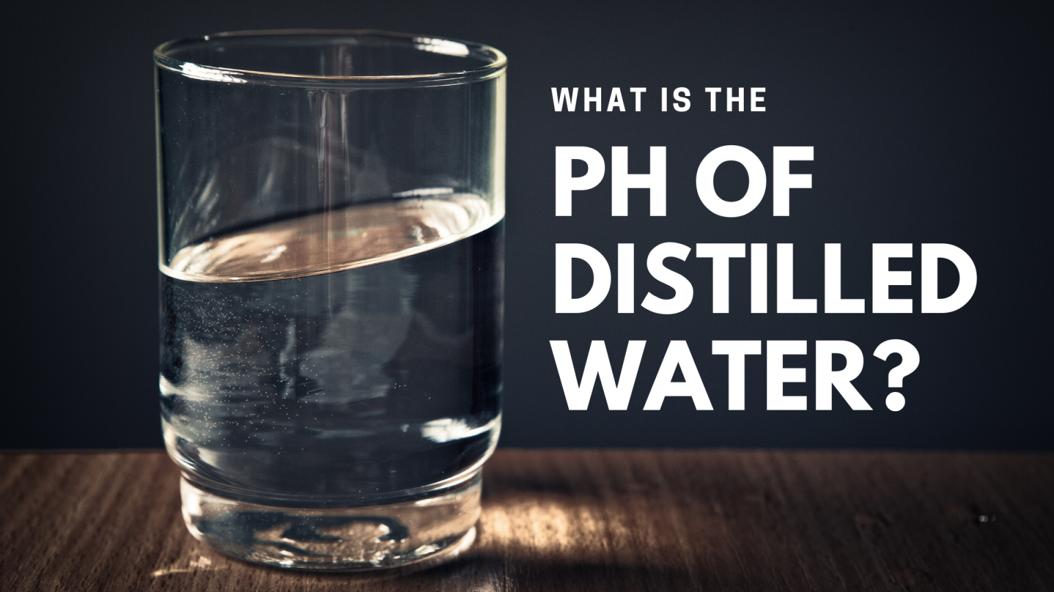 What Is The pH Of Distilled Water? Science Trends