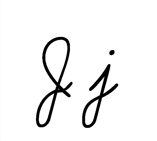 How Do You Write Capital J In Cursive