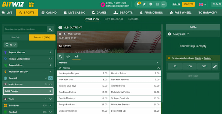 betwiz sports betting
