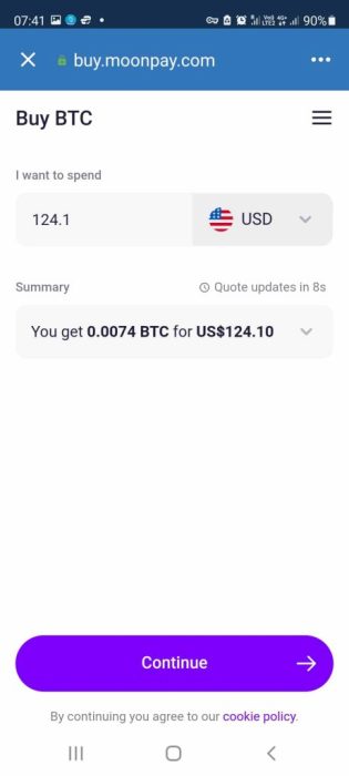 buy btc